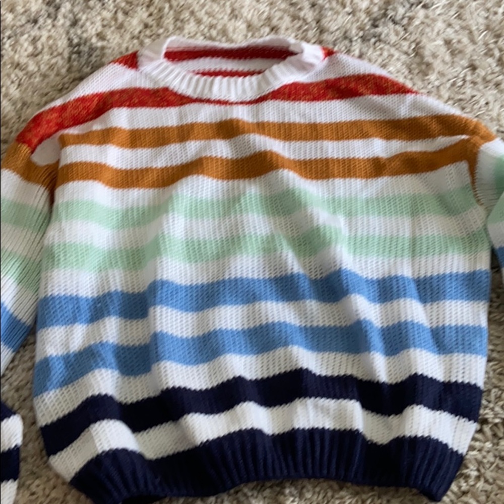 Amazon stripped sweater